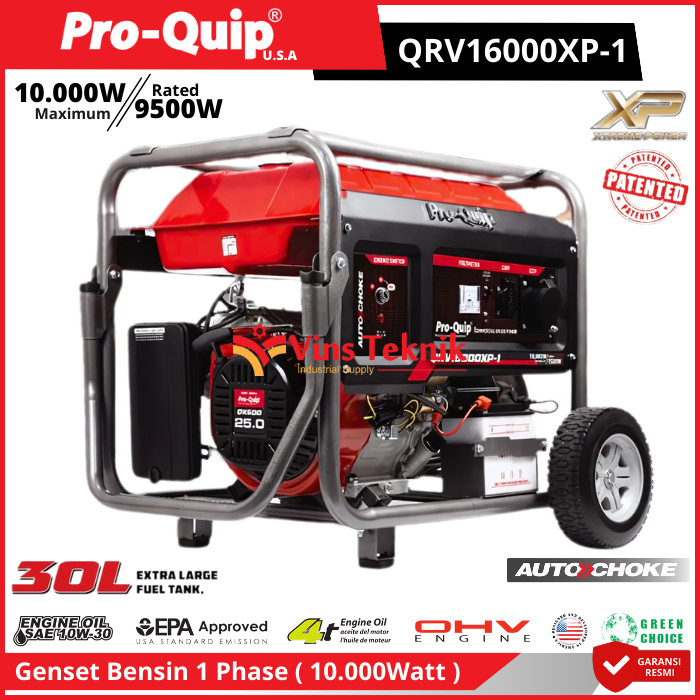 ProQuip QRV16000XP-1 Mesin Genset Listrik Genset Bensin Generator Genset 10.000Watt QRV16000 QRV 160
