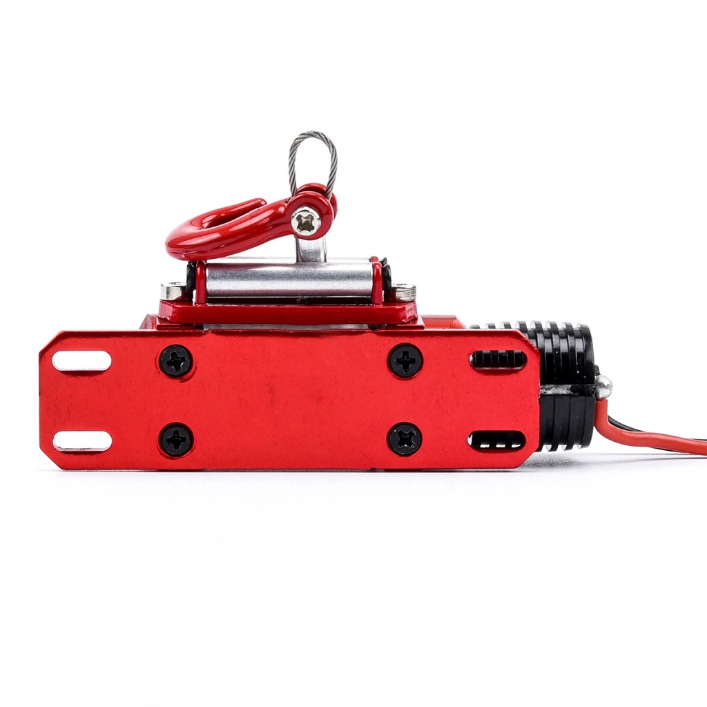 Metal Winch 110 Crawler Winch Wireless Remote Controller Receiver For 110 RC Crawler Truck Axial RC4