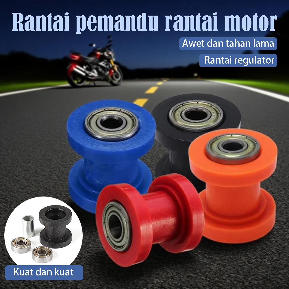 8mm Motor Roller Chain Tahanan Rantai Bearing Lahar KLX BF Dtracker 150/Karet Roll Rantai klx /Rolle
