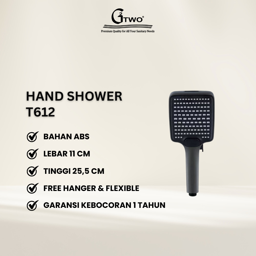 Hand Shower ABS GTWO (T612)