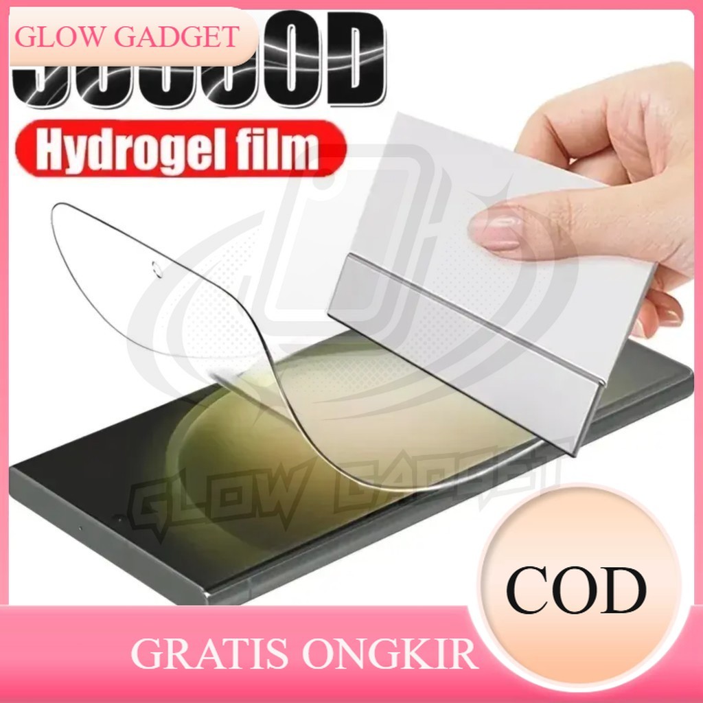 GLOW Anti Gores Hydrogel Redmi Note 8 Redmi Note 8 Pro Redmi Note 9 Redmi Note 9 Pro Note 9S Redmi N