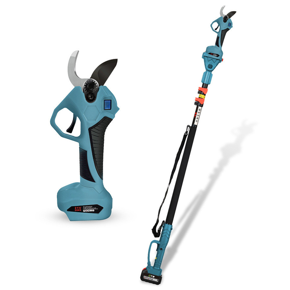 2025Electric Pruner Kit 3 in 1  Cordless Chainsaw Electric Pruning Shears With Extension Pole