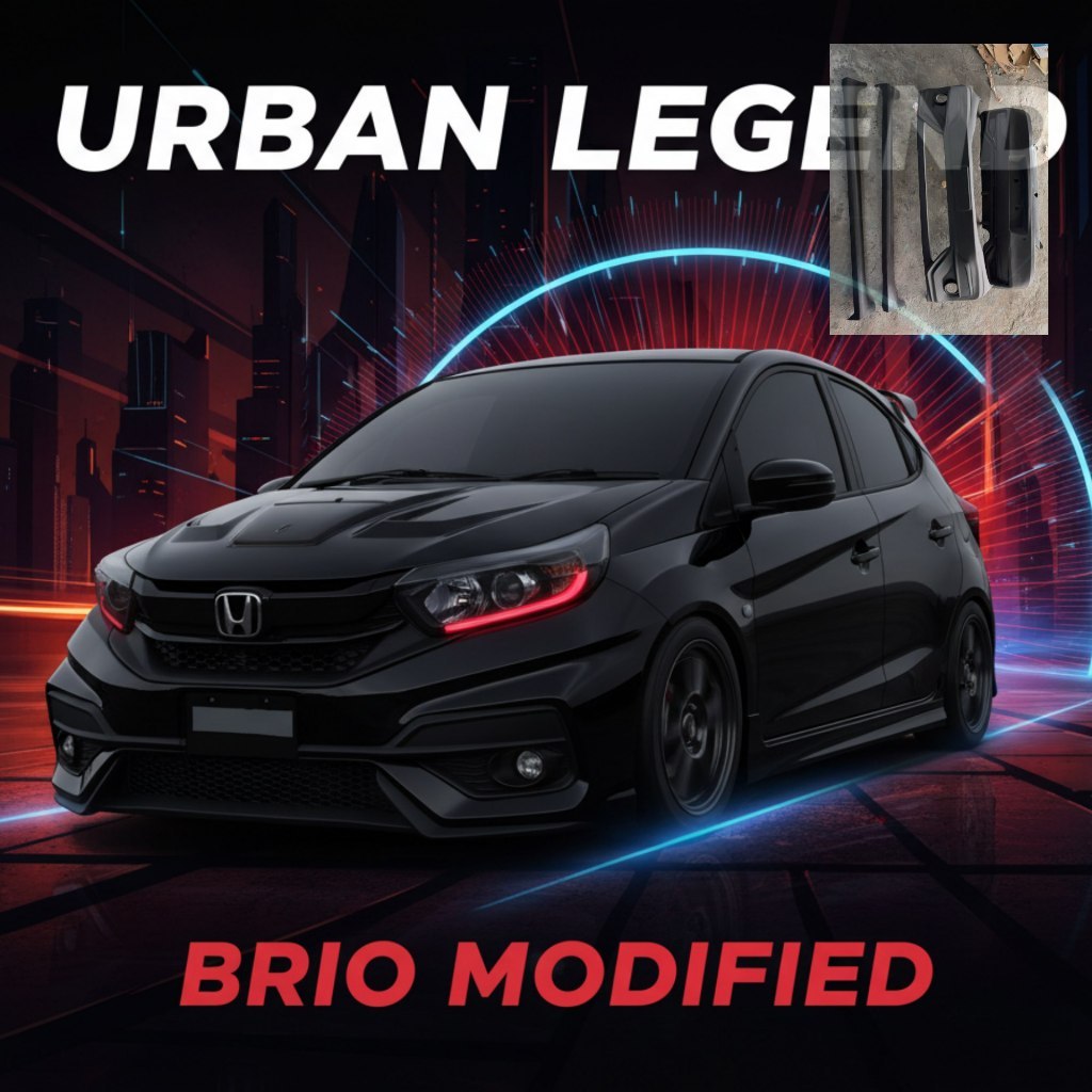 Bodykit Brio New Gk5 Body Kit Custom Bemper Upgrade Body Kit Brio Rs