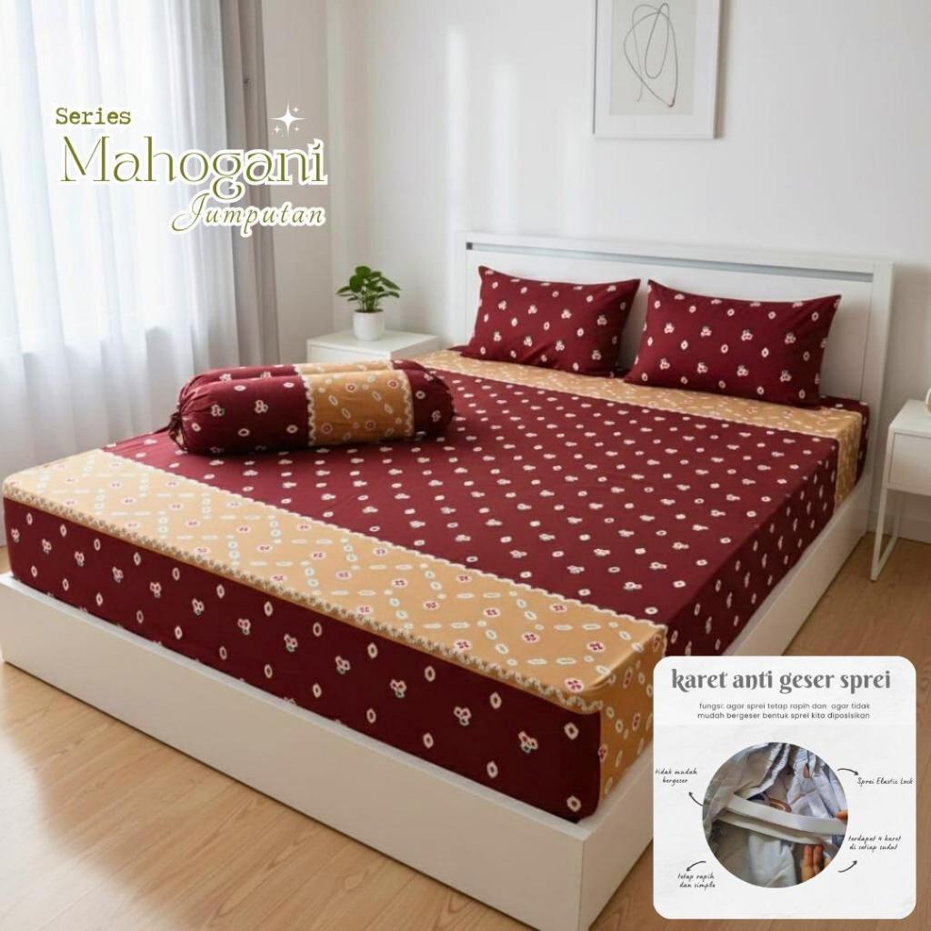 Sprei Tinggi 30 Cm 200x200 180x200 160x200 120x200 Jumputan Batik