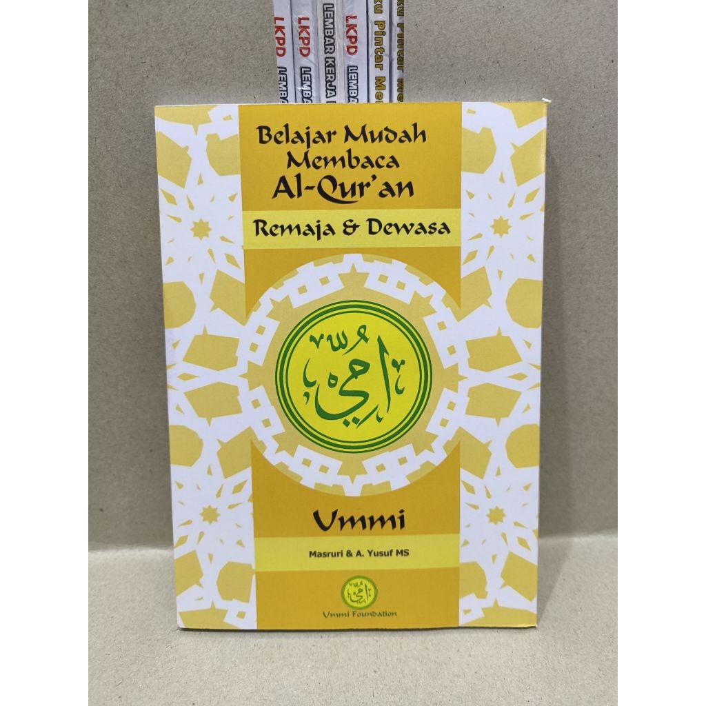 BUKU BELAJAR MUDAH MEMBACA AL-QURAN REMAJA DAN DEWASA UMMI FOUNDATION