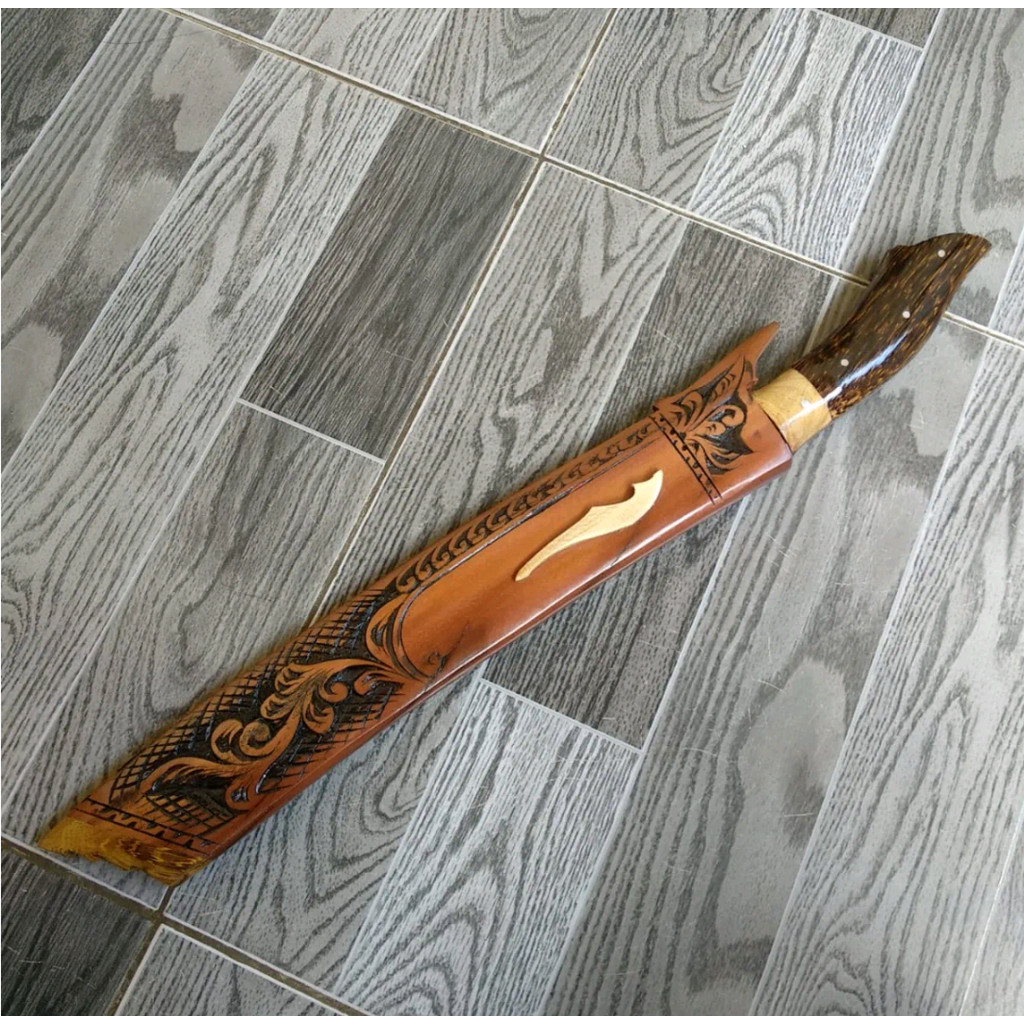 Golok Patimura Baja Asli Cibatu Golok Baja Pemotong Kayu Bambu Fulltang