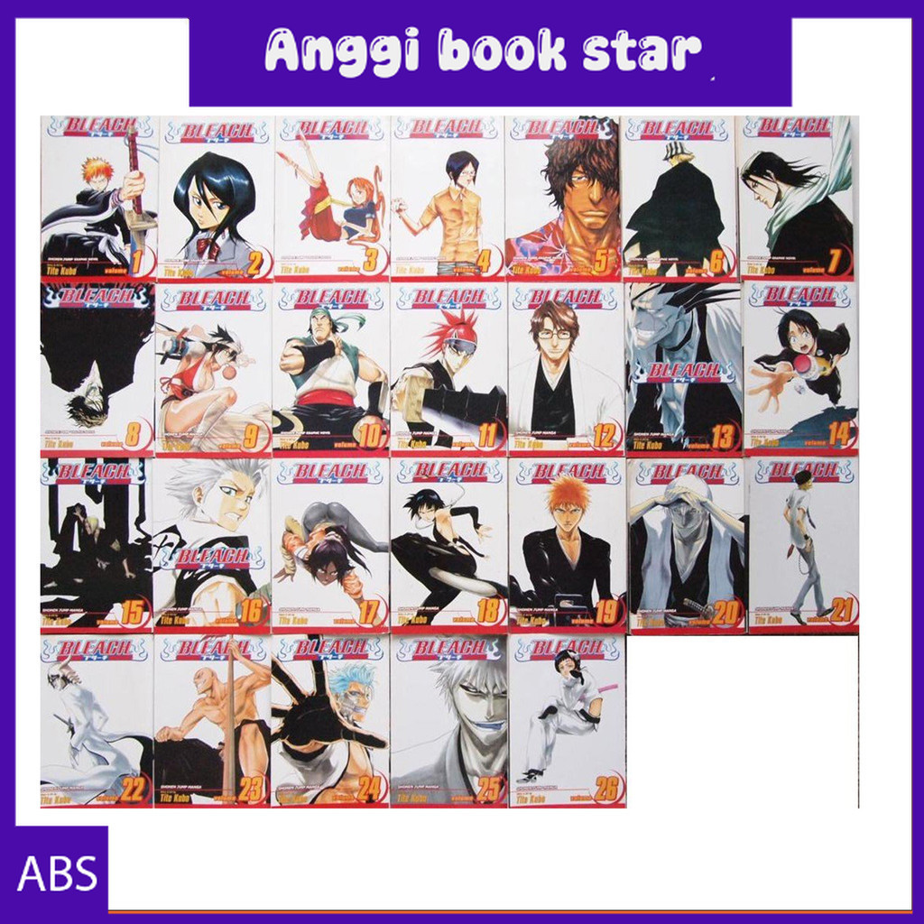Komik Manga Bleach, 74 Books series (Engllish)