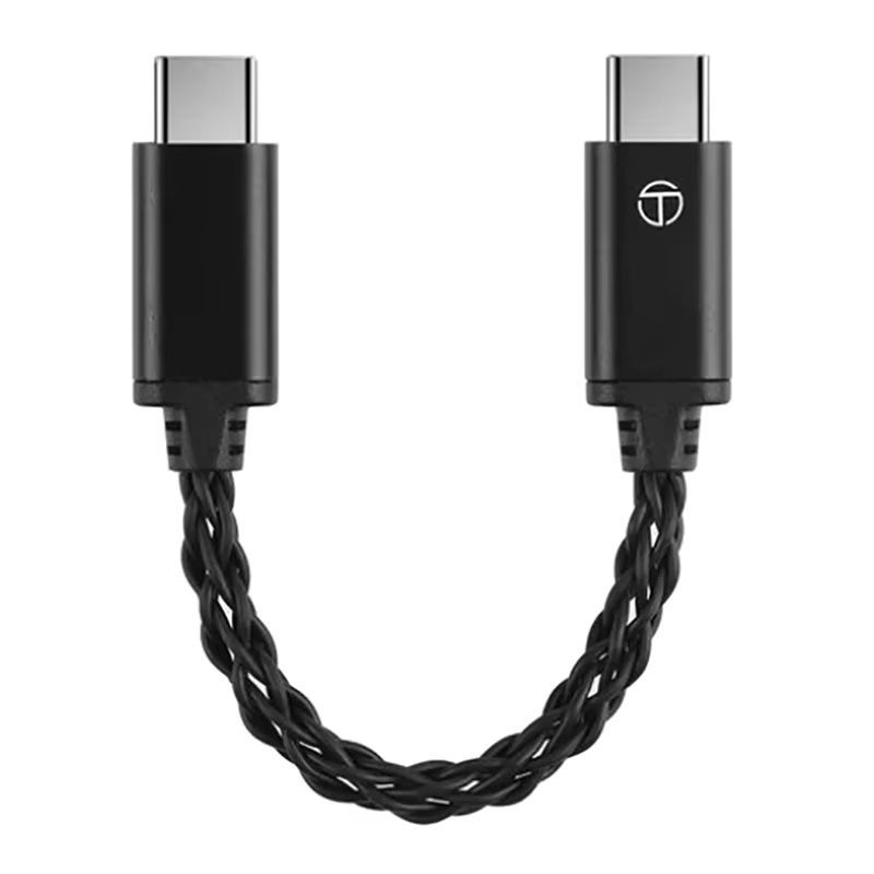 TRN TO Type C To Type C DAC Amp Upgrade Cable Hifi Adapter Earphone Amplifier 8Strand Silver-Plated 