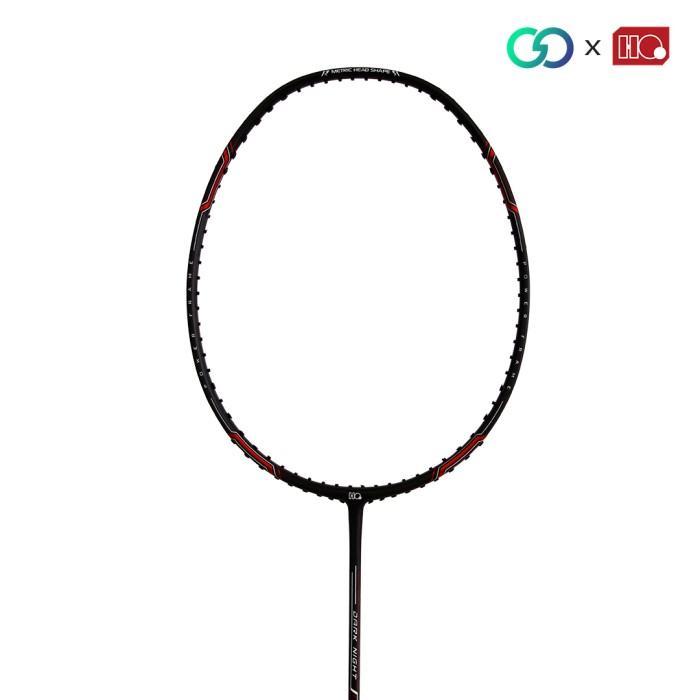 Hi-Qua Special Edition The Dark Night Raket Badminton Up to 30Lbs - Merah, Raket Saja