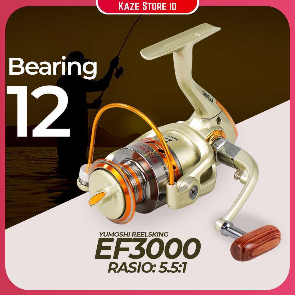 YUMOSHI REELSKING EF3000 Reel Pancing Spinning 12 Ball Bearing