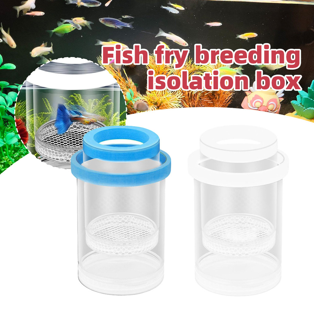 [L] Aksesoris akuarium penetasan Terbuat dari plastik berkualitas tinggi, tahan lama Kotak isolasi p