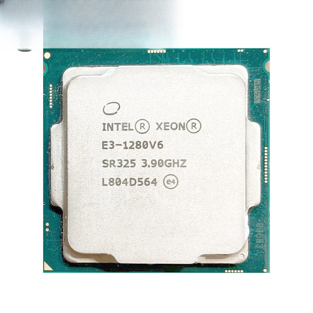 Intel Xeon E31280 v6 E3 1280v6 E3 1280 v6 39 GHz 4Core  CPU Processor 72W LGA 1151