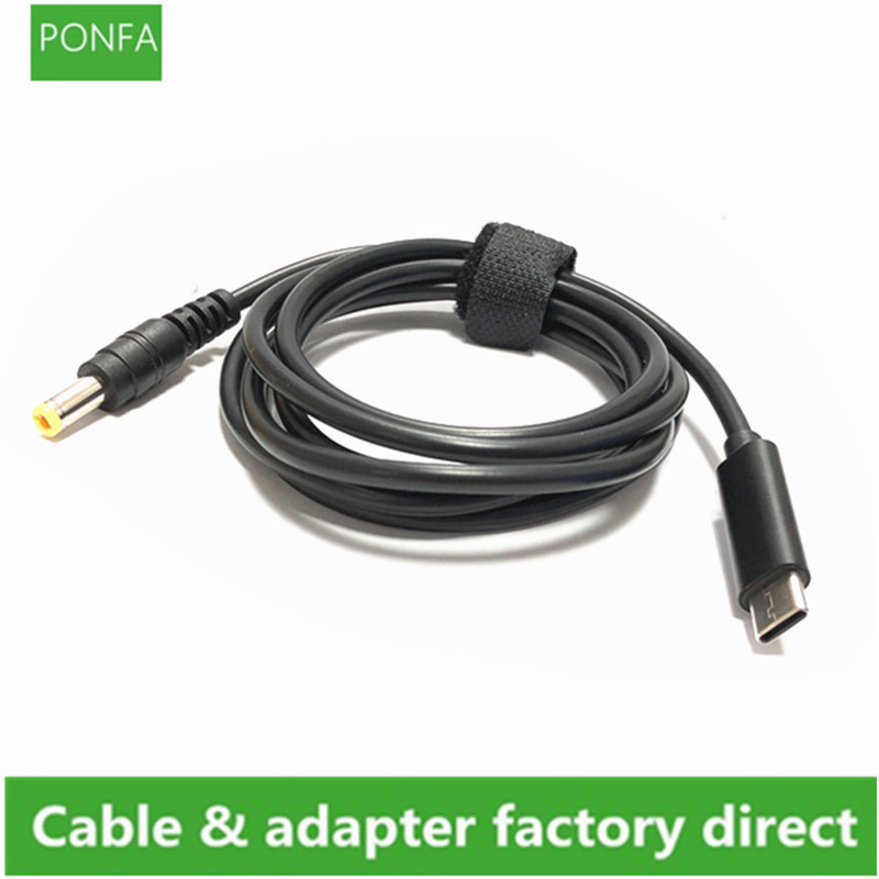PD3.0 to DC 5.5*2.5 Decoy trigger Adapter Cable TYPE-C PD Decoy line QC4 arging notebook 20V arger 1