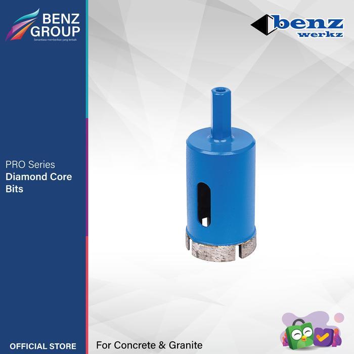 [2 Pcs] Mata Bor Granit 6 mm / Diamond Core Bits By Benz Werkz