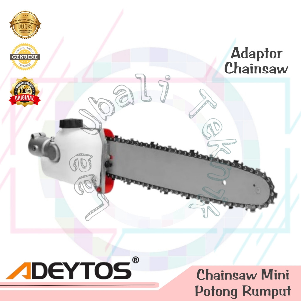 CHAINSAW MESIN POTONG RUMPUT chainsaw mini potong rumput kepala adaptor chainsaw model kotak