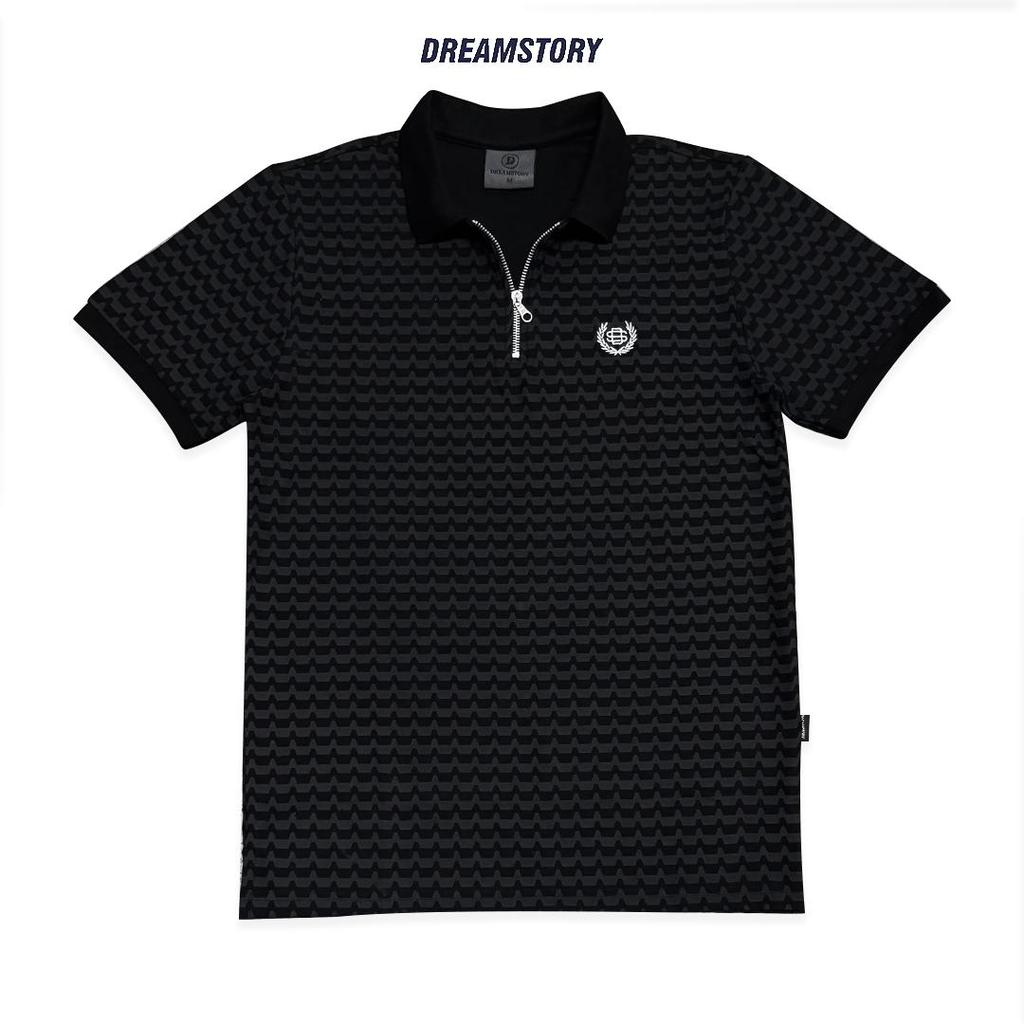 DREAM STORY - Polo Shirt Anfiro Cotton Pique Kaos Kerah Pria Dreamstory Slim Fit Premium Men Shirt