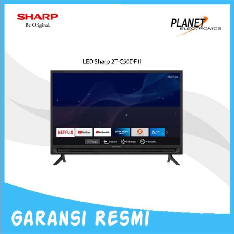 LED TV Sharp 50Inch 2T-C50DF1I Smart TV