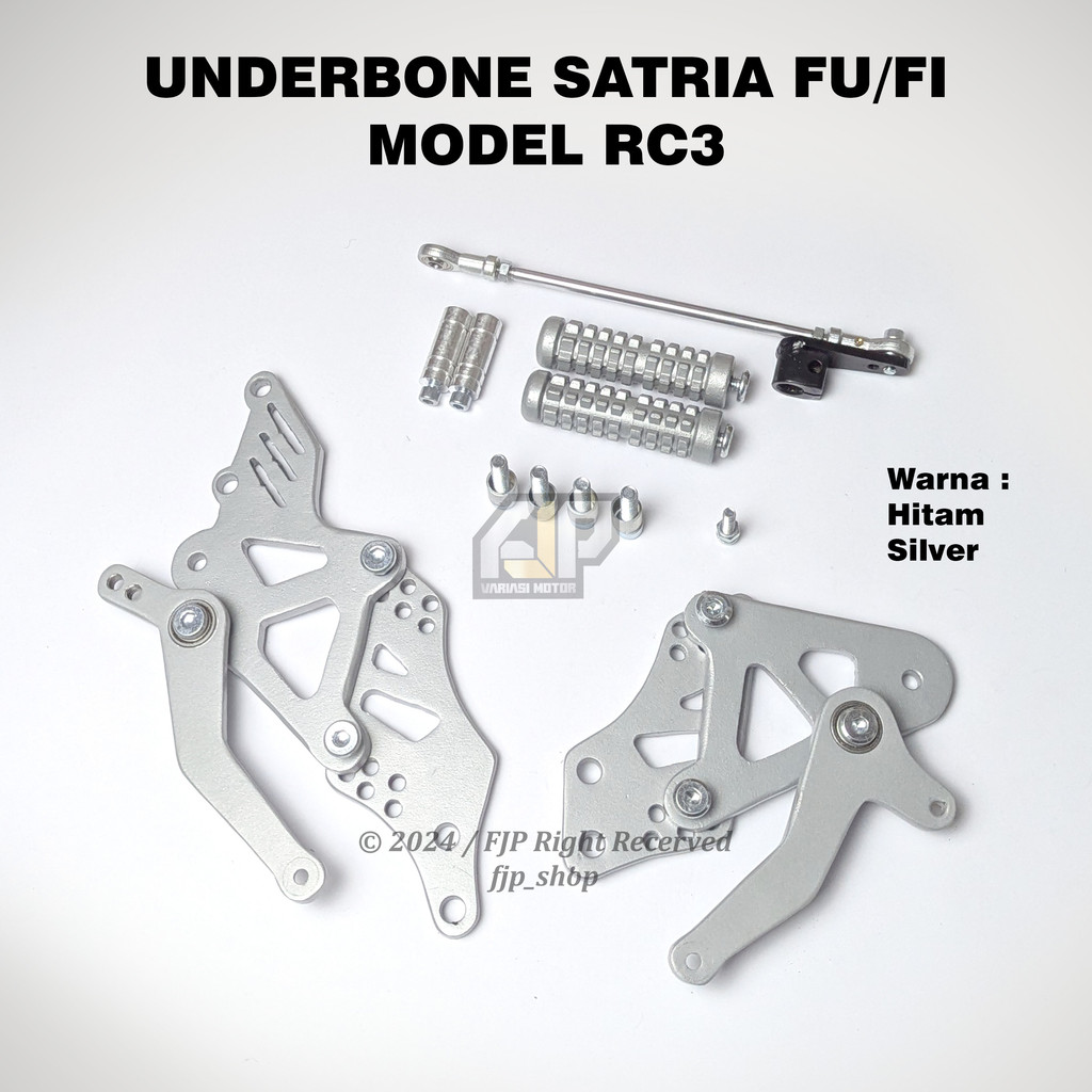 Underbone Footstep Model RC3 Satria Fu / Fi 150 Footstep Underbone RC3 Suzuki Satria
