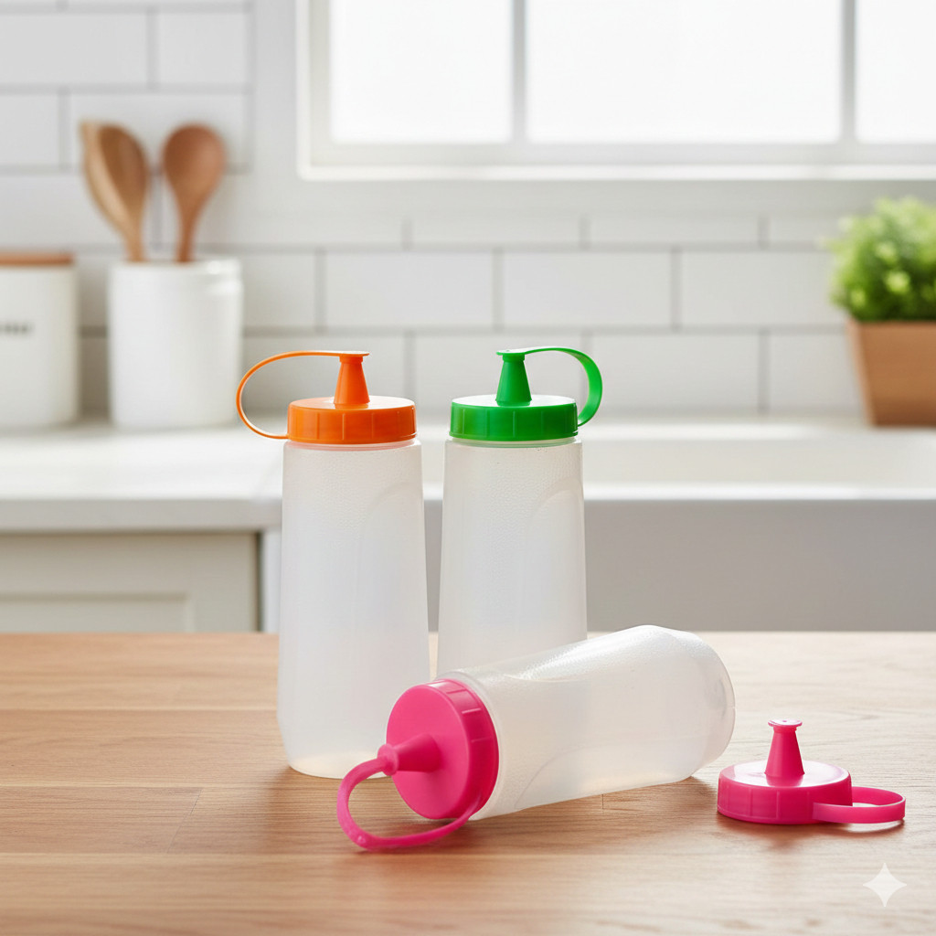 Botol kecap 500ml plastik / Botol saos 500 ml PAMELA