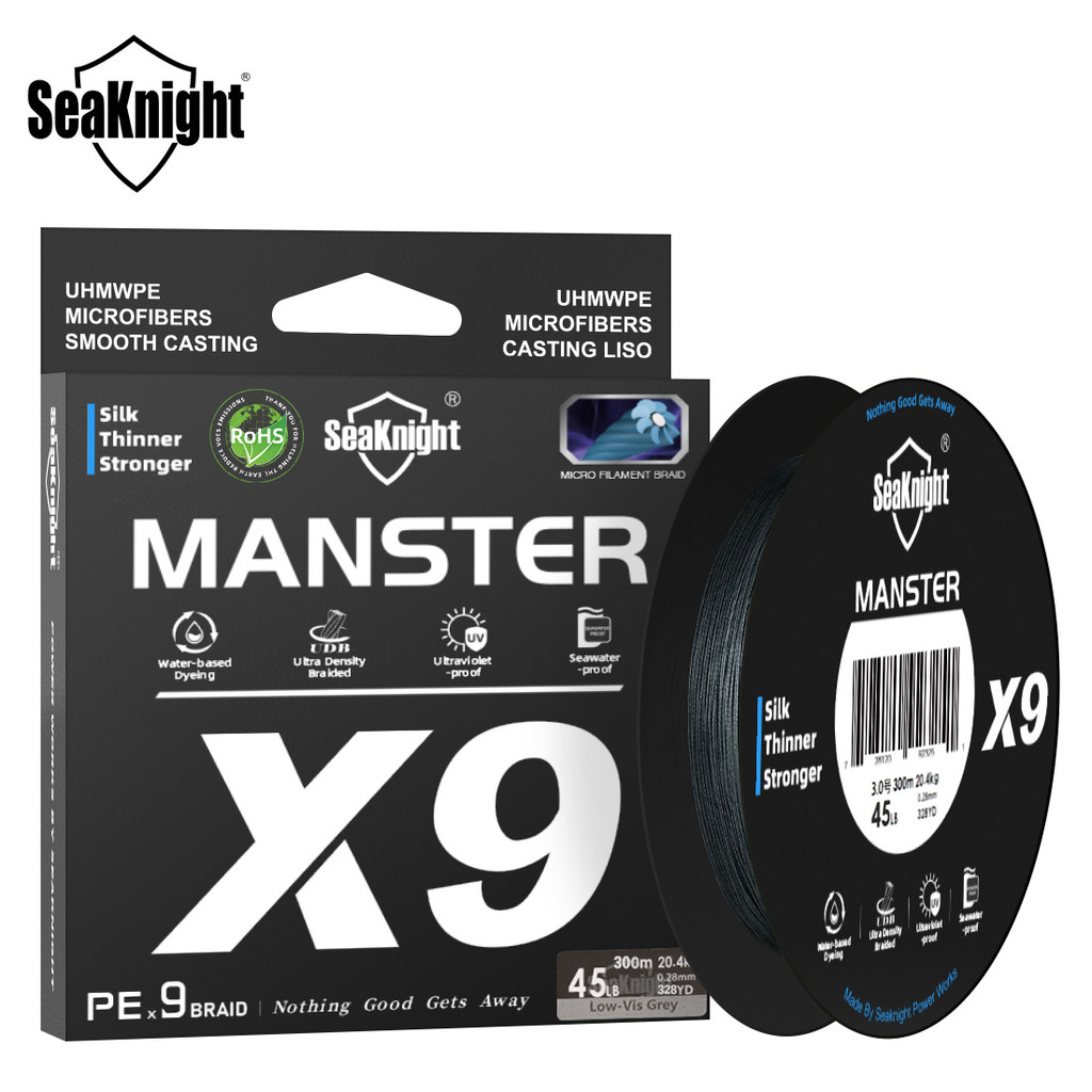 SeaKnight Brand X9 Series 150M Braided Fishing Line 9 Weaves PE Smooth Multifilament Fishing Line an