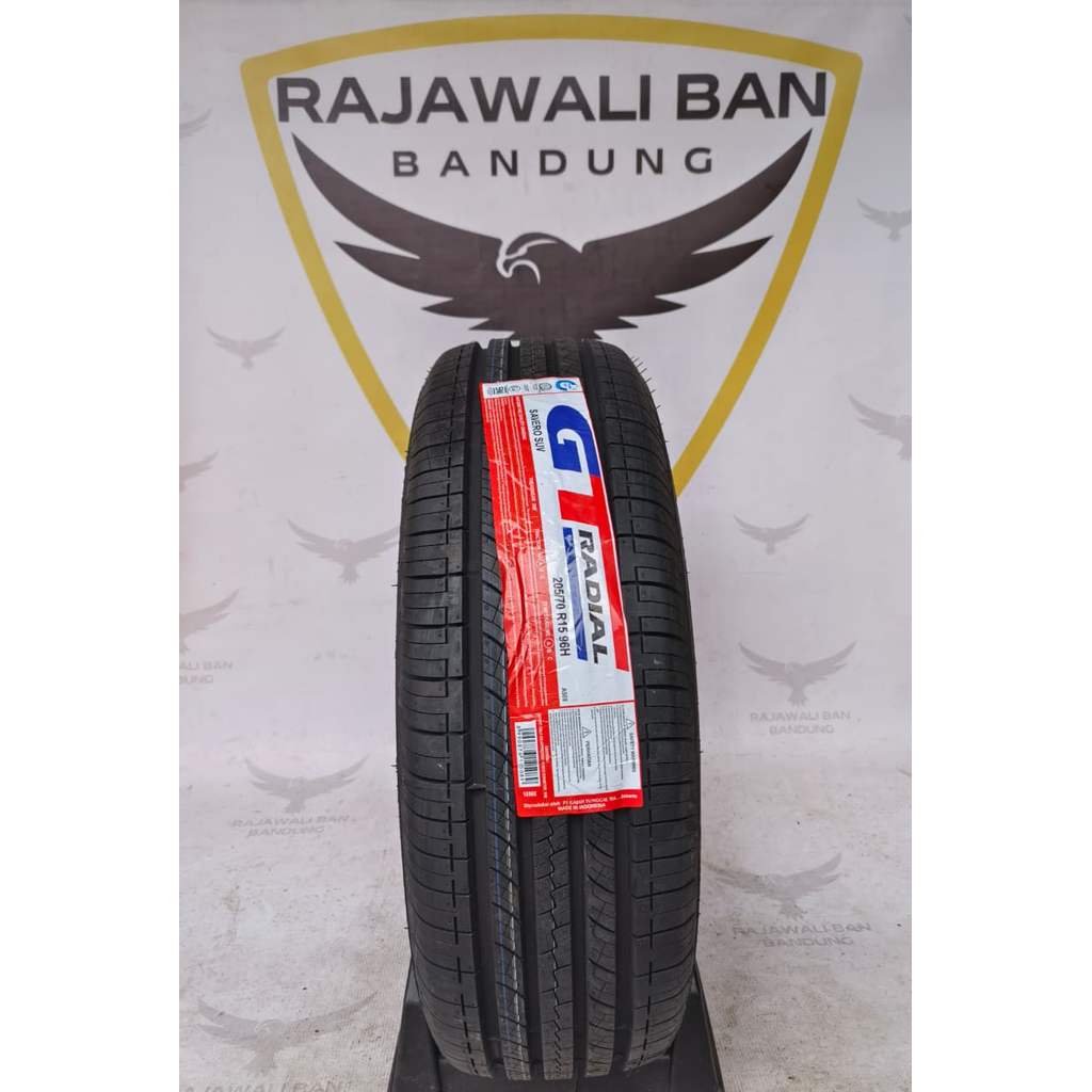 GT Radial SUV 205/70 R15 Ban Mobil HRV, INNOVA