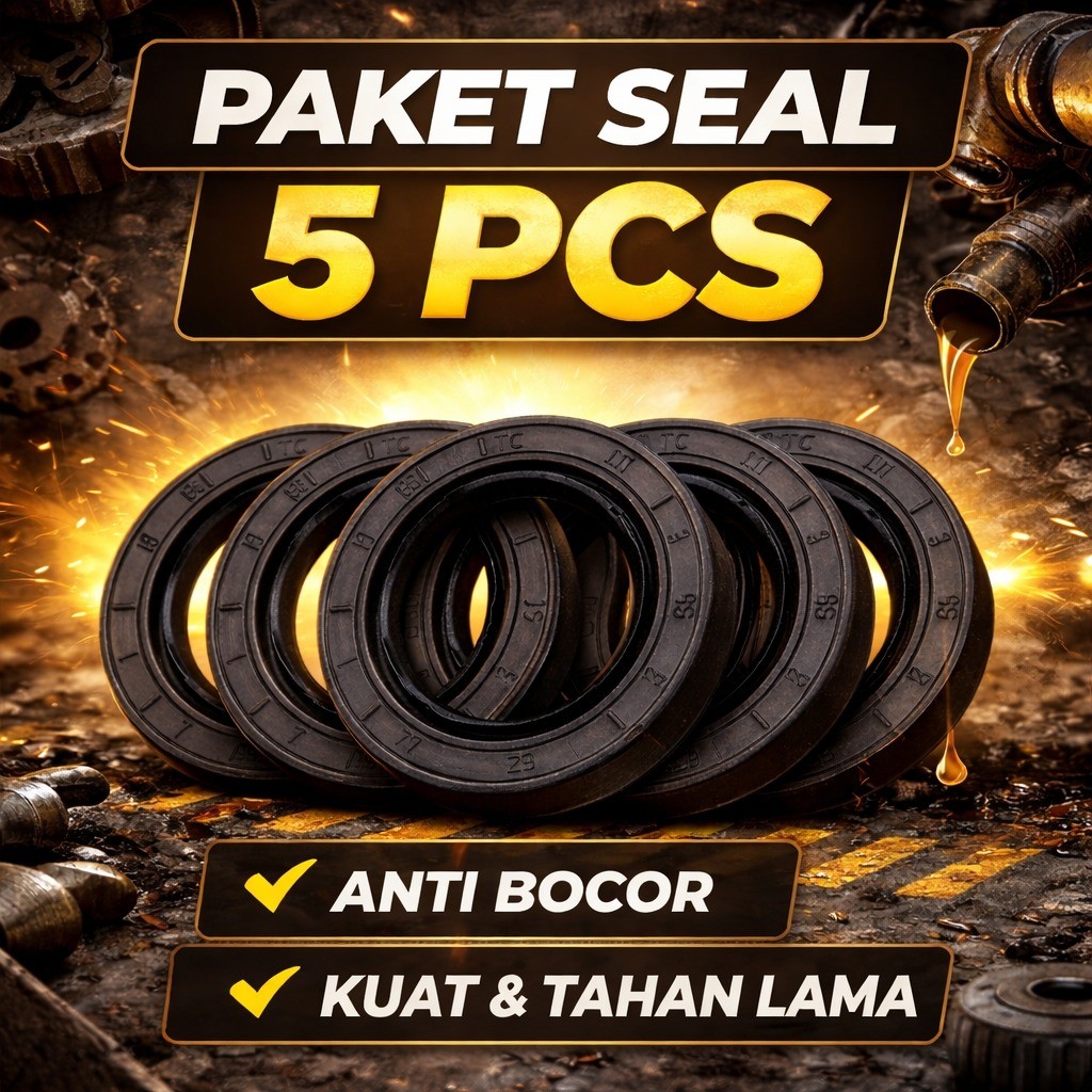 Seal TC4 10 30 12  Seal Shock Belakang GL Pro MP Tiger    Harga per 5pcs