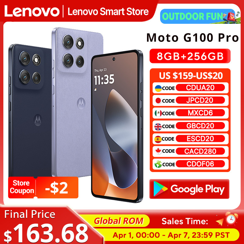 Motorola Moto G100 Pro SmartPhone Global ROM 6.7-inch 1.5K pOLED 120Hz splay mensity 7300 6720mAh 50