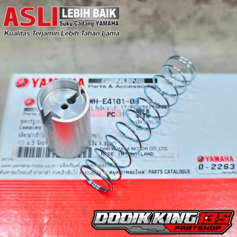 FRANCISS.ID PER + SKEP SEKEP PISTON KARBU KARBURATOR F1ZR FIZR ORIGINAL YAMAHA GENUINE PART