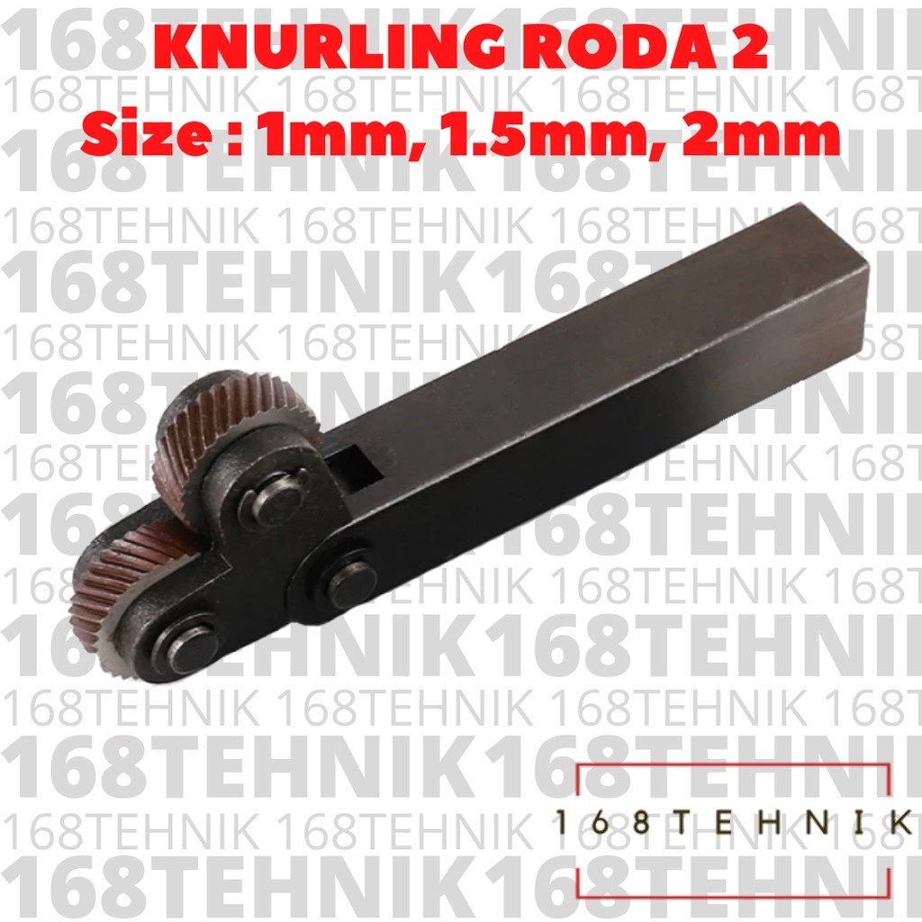 KNURLING RODA 2 (1.5MM) / KARTEL RODA 2 / MATA KARTEL / KNURLING TOOL