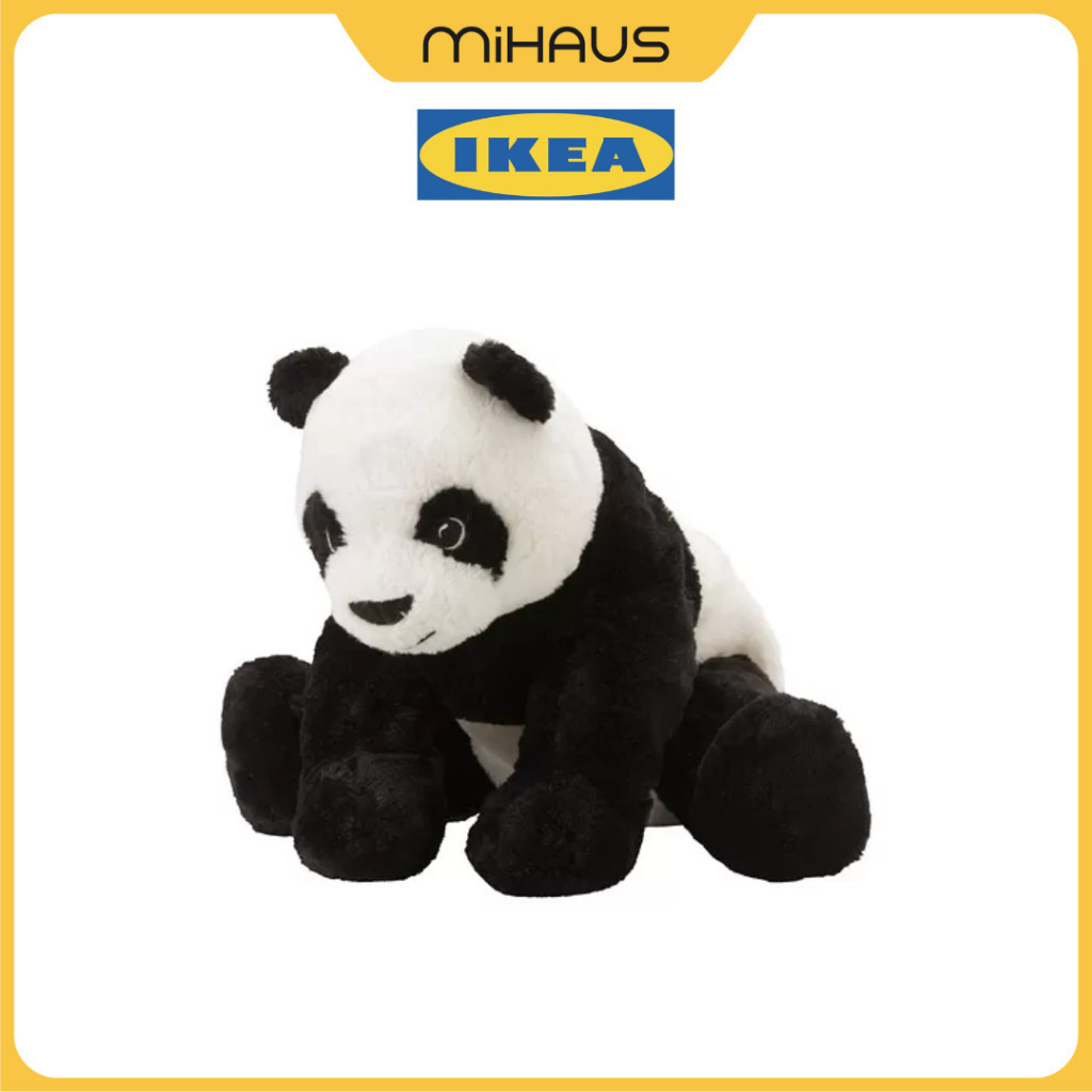 EXCLUSIVE IKEA KRAMIG Boneka Panda ukuran sedang 30cm KR155