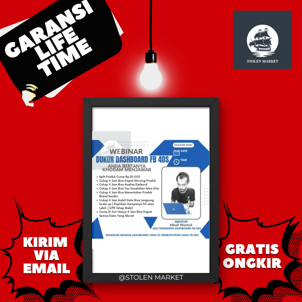 TEHNIK 4 JAM FB ADS WINNING SOLUTION Dukun Dashboard FB Ads DIGITAL MARKETING TOKO ONLINE INTERNET P