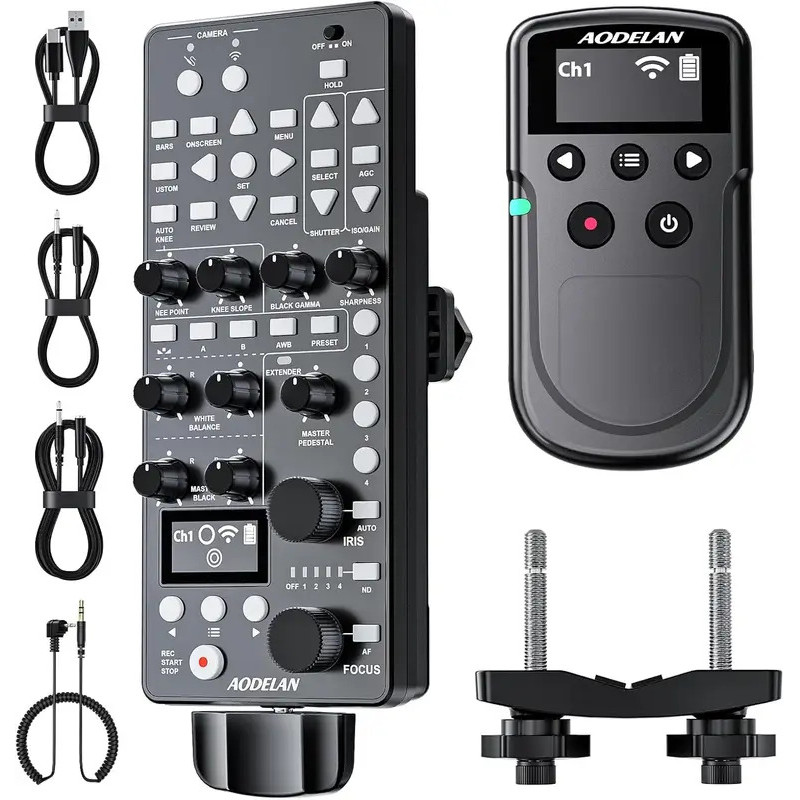 Multifunctional Wireless Remote Controller Replace Canon RC-V100; Work for Canon XA65, XA60, XA11, C