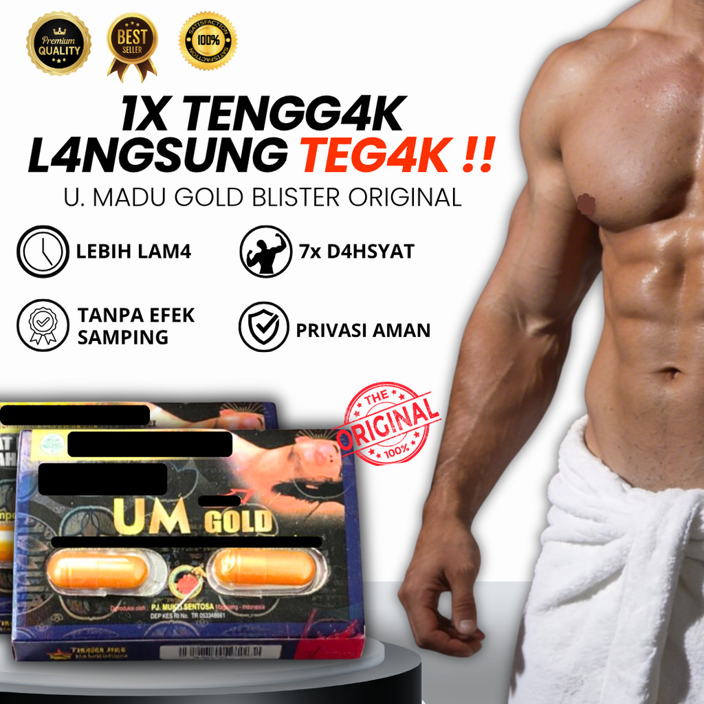 UM GOLD ORIGINAL - HERBAL URAT MADU ORIGINAL SACHET EKONOMIS | JAMU URAT MADU ORIGINAL EKONOMIS