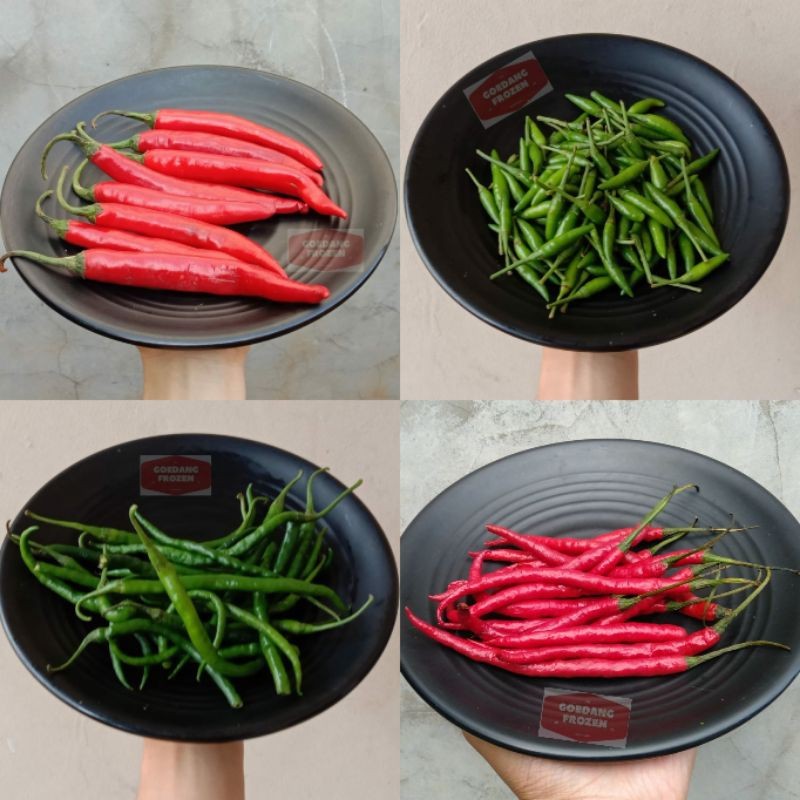 Cabai Rawit / Cabai Keriting Merah / Cabai Keriting Hijau / Cabai Besar