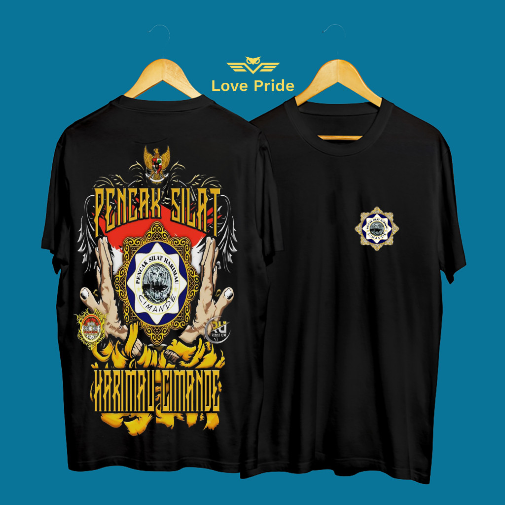 Kaos Tshirt Baju Distro PSHC Pagar Nusa Harimau Silat Cimande Premium Terbaru