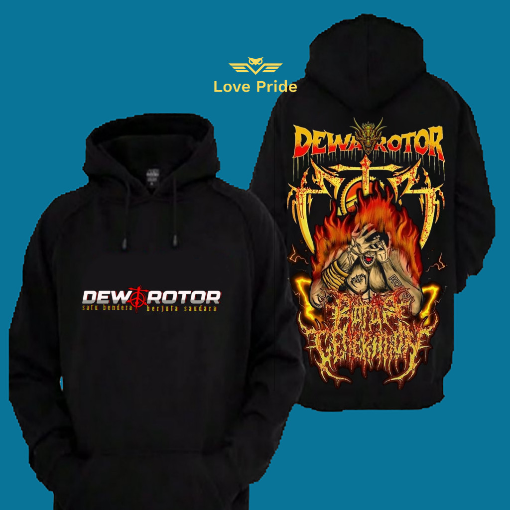 Sweater Hoodie Rotor Lowayu Official 1993 Premium Terbaru
