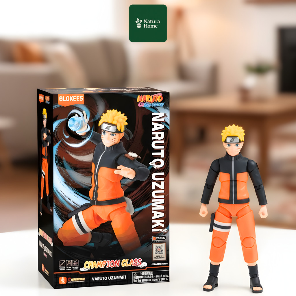 NATURAHOMEE 75602 – Blokees Figures Naruto Shippuden Figures CC02 – Naruto Uzumaki