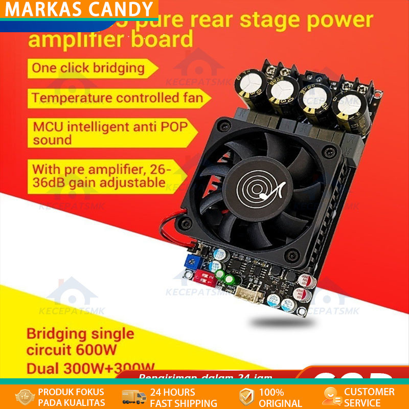 ZK-3002/ZK-502MT/ZK-3002 Modul Penguat Daya Digital/TPA3255 Amplifier Class D Stereo BTL Bridge Hifi