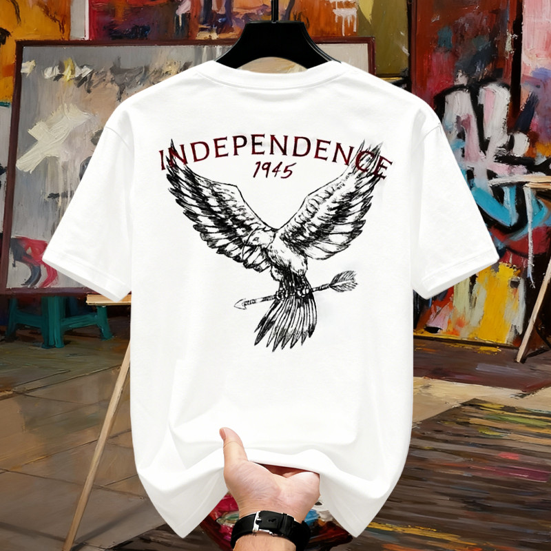 Kaos Hari Hari 100% Original - RUCAS  Pria Oversize Premium Cotton Tebal Keren