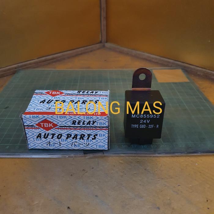relay brake mitsubishi colt diesel PS135 24V 4 kaki TBK MC855952