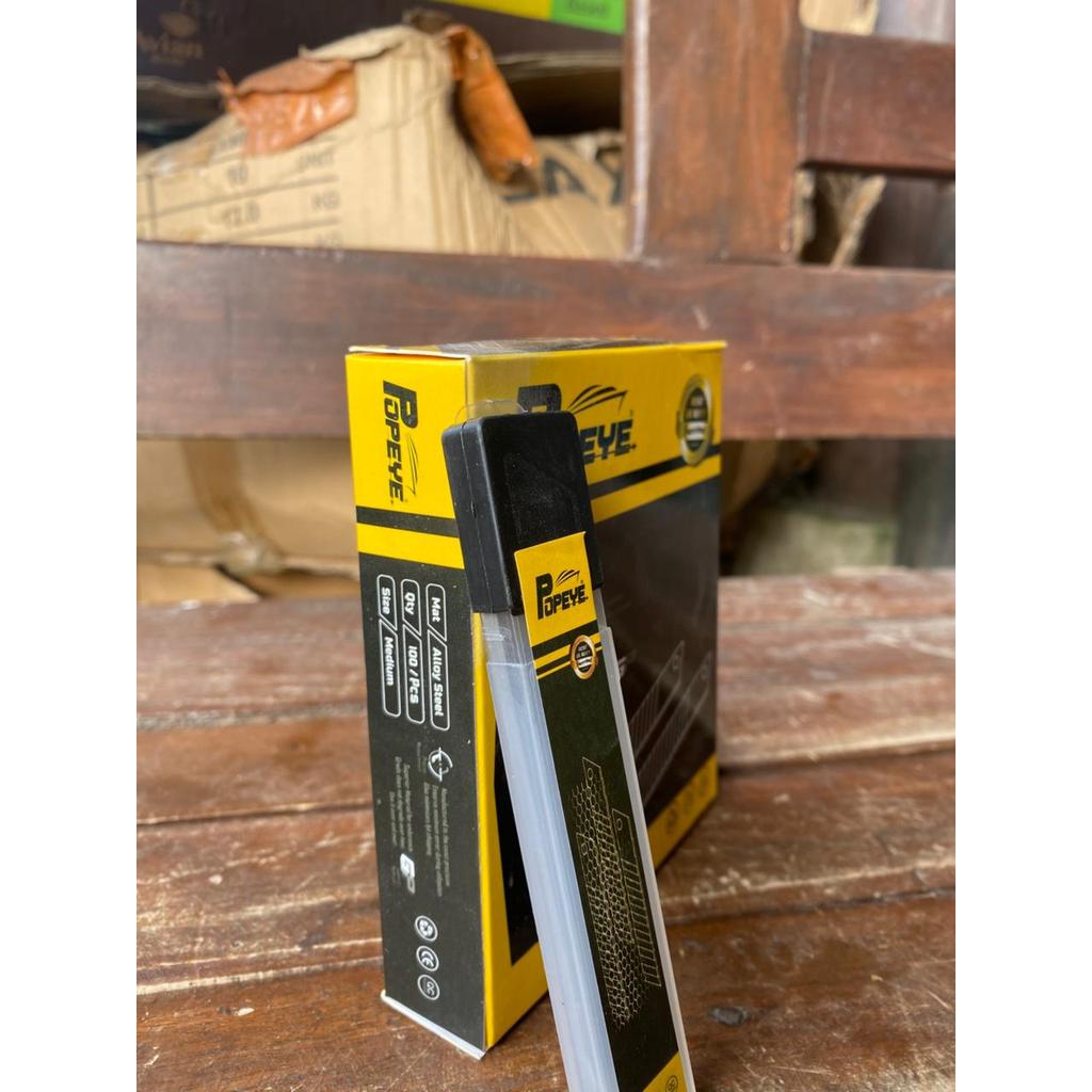 (1 DUS) ISI CUTTER BESAR ELGLADIO / MATA PISAU CUTTER BESAR KUAT ISI 100 BUAH