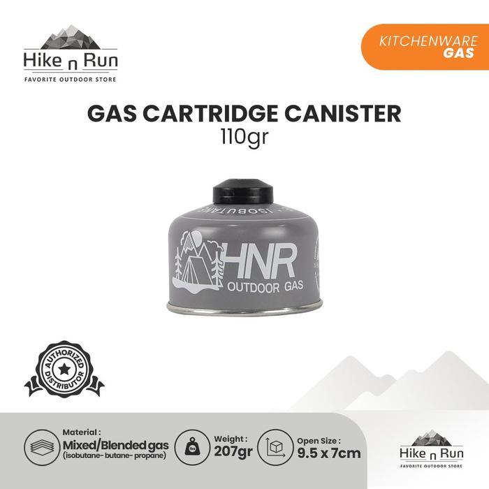jayamaya shop HNR Outdoor Gas Cartridge Canister Tabung TERISI - 110 Gram - 110gr