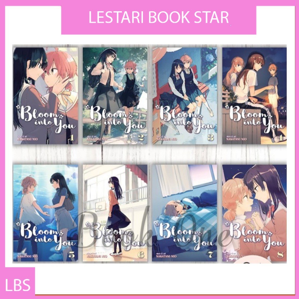Manga Bloom Into You (8 book series)