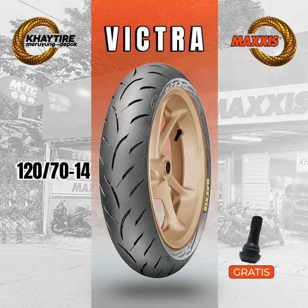 Ban Belakang Motor HONDA PCX MAXXIS VICTRA 120/70 Ring 14 Tubeless