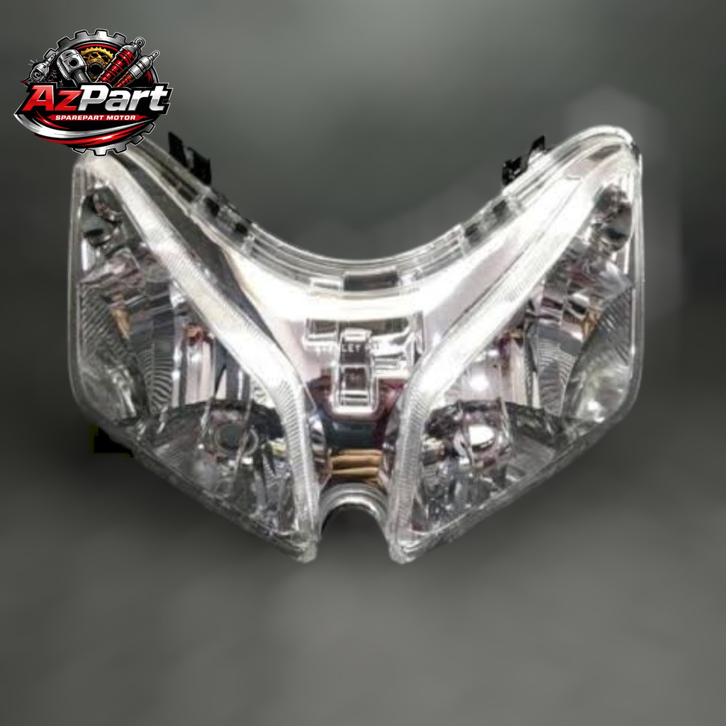 Reflektor Mika Lampu Depan Motor Honda Vario 110 Lama Karbu (FREE BUBBLE)