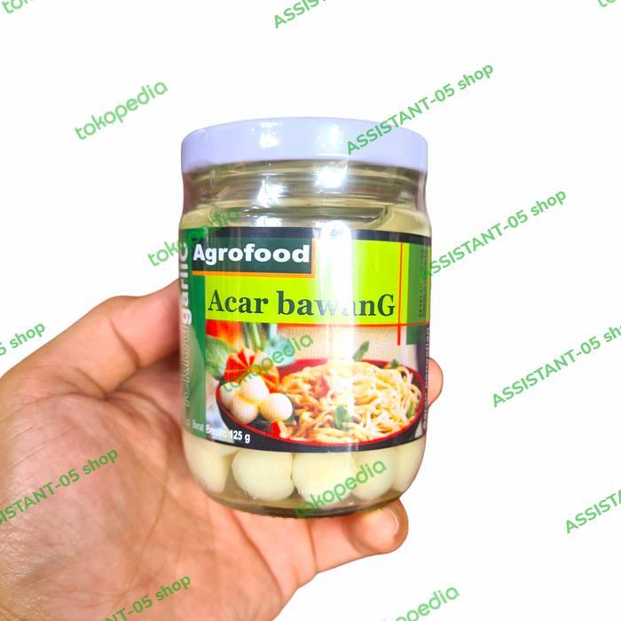 agrofood acar bawang putih bawang tunggal 125gr