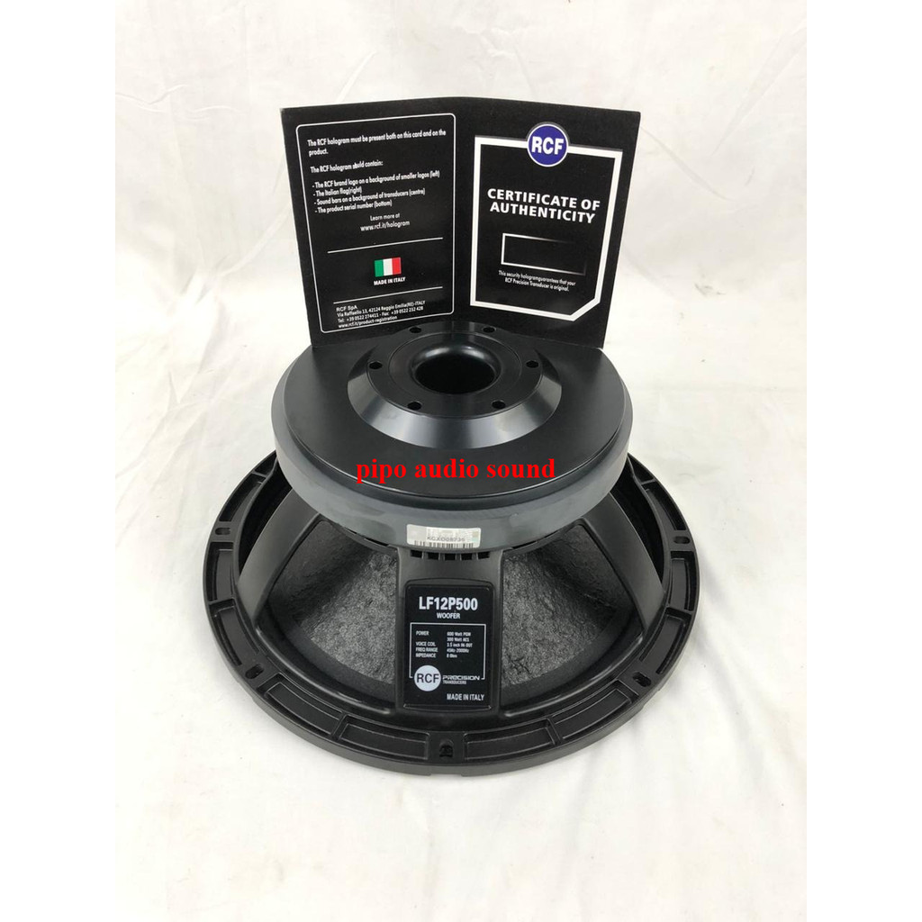 SPEAKER RCF LF12P500 12P500 H 12 P500 SPEAKER KOMPONEN 12 INCH