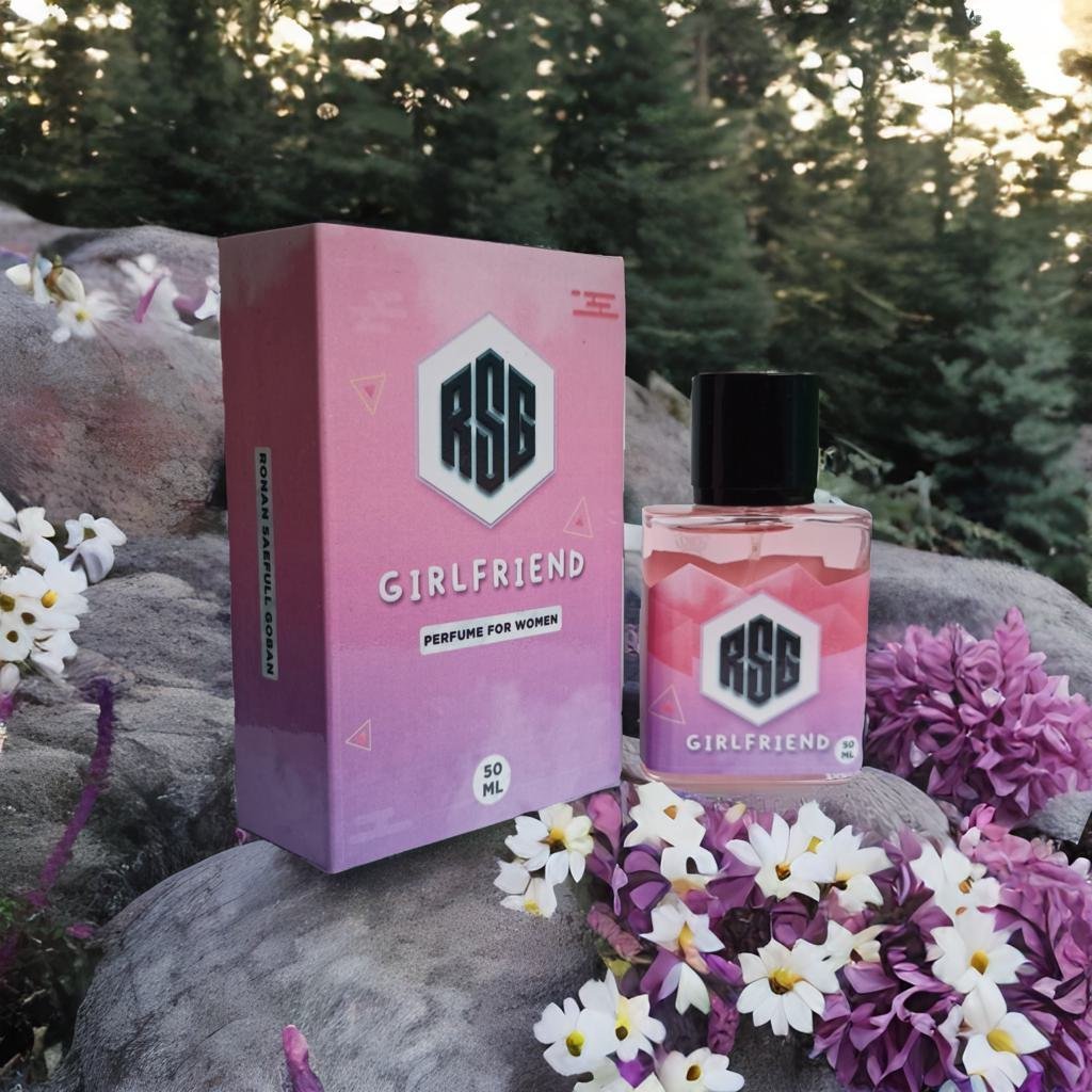 RSG Girlfriend 50ml Parfum Wanita Tahan Lama by Ronan Saefull Goban (Parfum Couple dengan RSG Boyfri
