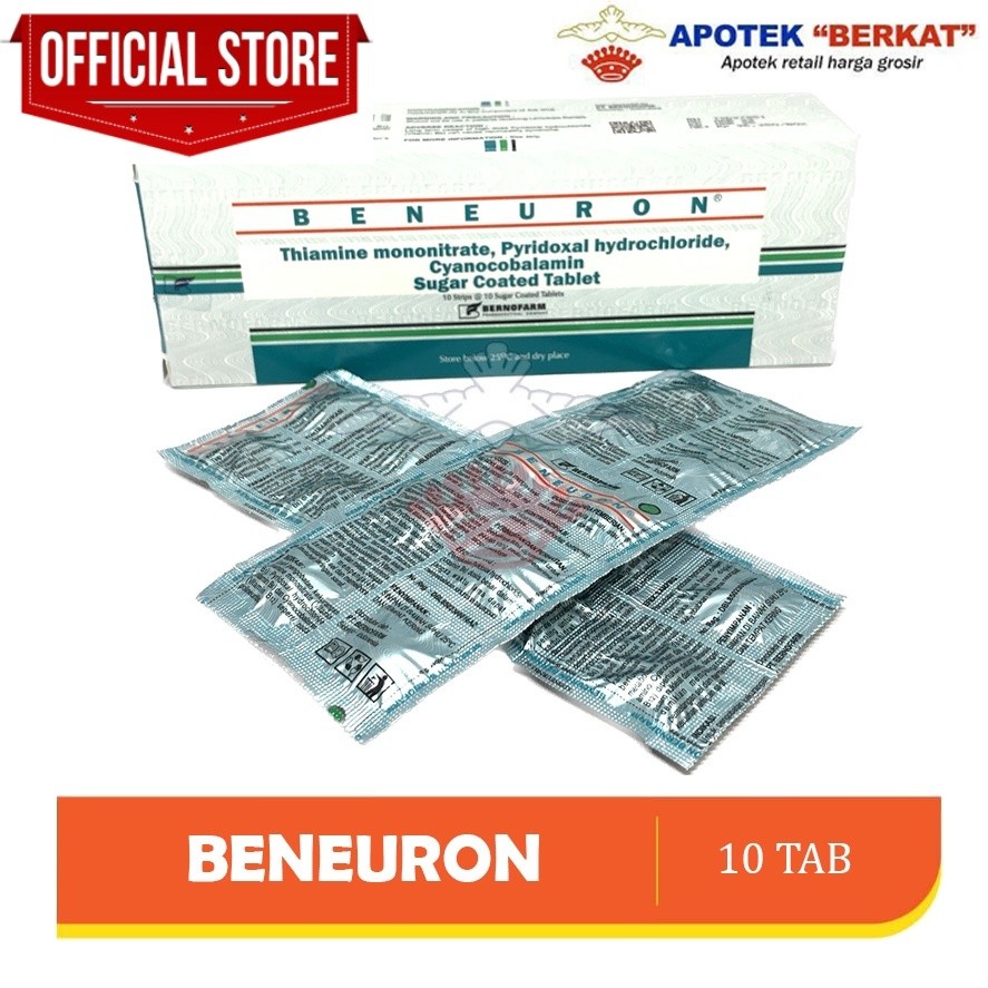 BENEURON TAB (1 strip isi 10 tablet) / VITAMIN B