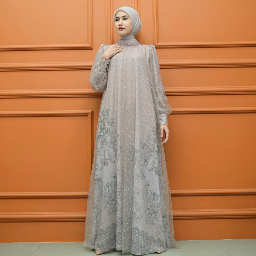 Gamis Premium Model Korea Remaja Cewek Modis Dres Gamis Syari Simple Best Seller Woman Dress Desain